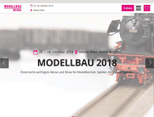 Tablet Screenshot of modell-bau.at
